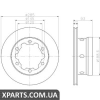 Томрозний диск Textar 92089803