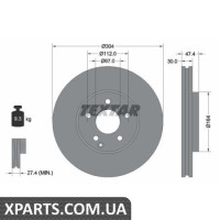 Томрозной диск Textar 92152105