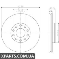 Томрозний диск Textar 92121005
