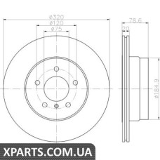 Томрозний диск Textar 92161103