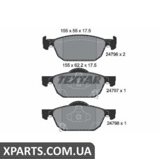 Колодки гальмові дискові Textar 2479601