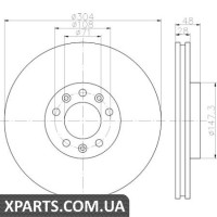 Томрозний диск Textar 92157003