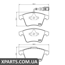 Тормозные колодки дисковые Textar 2374601