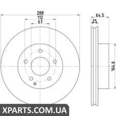 Томрозний диск Textar 92159603