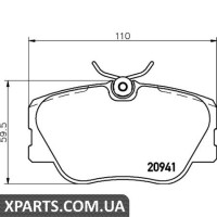 Гальмівні дискові колодки Textar 2094102