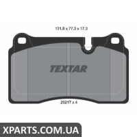 Гальмівні дискові колодки Textar 2021701