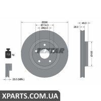 Томрозний диск Textar 92168803