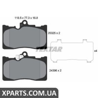 Колодки гальмові дискові Textar 2032501