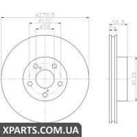 Томрозний диск Textar 92094603