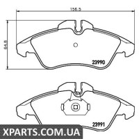 Тормозные колодки дисковые Textar 2399002