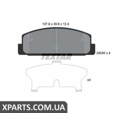 Тормозные колодки дисковые Textar 2404501