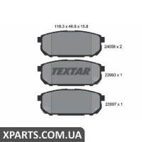 Колодки гальмові дискові Textar 2405801