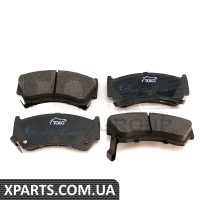 Колодки гальмівні дискові {з пластинами, перед.} Toko T2114057