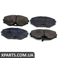 Колодки гальмівні дискові {з пластинами, перед.} Toko T2114065