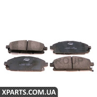 Колодки гальмівні дискові {з пластинами, перед.} Toko T2114076
