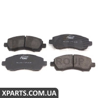 Колодки гальмівні дискові {перед.} Toko T2116012W