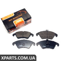 Колодки гальмівні дискові {з пластинами, перед.} Toko T2142041