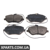 Колодки гальмівні дискові {з пластинами, перед.} Toko T2144038