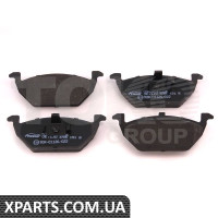 Колодки гальмівні дискові {з пластинами, перед.} Toko T2152056