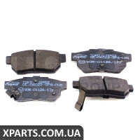 Колодки гальмівні дискові {з пластинами, зад.} Toko T2211002