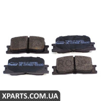 Колодки гальмівні дискові {з пластинами, зад.} Toko T2215030