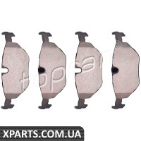 Колодки гальмівні комплект Topran 500384