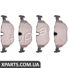 Колодки гальмівні комплект Topran 500384