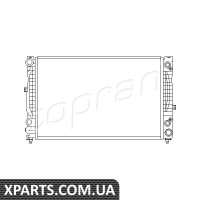 Радіатор охолодження двигуна Topran 112294