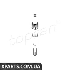 Трос спiдометра Topran 107402