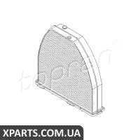 фiльтр салону 204 / 212 / A2128300318 A2128300018 Topran 407740