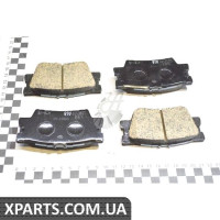 Колодки гальмівні зад TOYOTA 0446633200