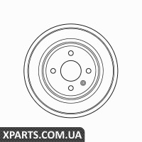 Гальмівний барабан OPEL ASTRA H04-TRW DB4391