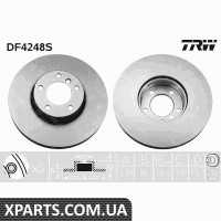 Диск гальмівний BMW 5 передн. вент. TRW DF4248S