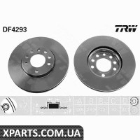 Диск гальмівний FIAT OPEL SAAB передн. вент. TRW DF4293 Диск гальмівний FIAT OPEL SAAB передн. вент. TRW DF4293