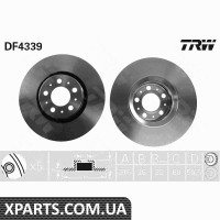 Диск гальмівний VOLVO XC9002-KOA 16 TRW DF4339