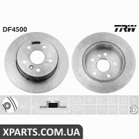 Диск тормозной TOYOTA CAMRY задн. TRW DF4500
