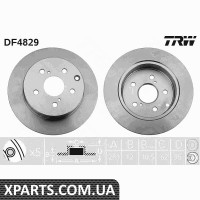 Диск гальмівний TOYOTA RAV 4 задн. пр-во TRW TRW DF4829