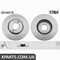Диск тормозной HYUNDAI I3007- TRW DF4957S