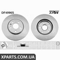 Диск гальмівний OPEL INSIGNIA08PRZУD KOA 17 TRW DF4996S