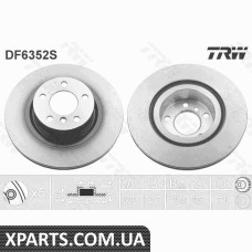 Диск тормозной BMW X3 F2510TY TRW DF6352S