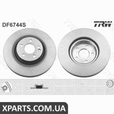 Тормозной диск TRW DF6744S