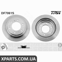 Диск гальмівний MITSUBISHI PAJERO00TY TRW DF7061S