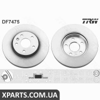 Диск гальмівний OPEL ASTRA J09-TRW DF7475