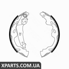 Колодки тормозные барабанные комплект TRW GS8480