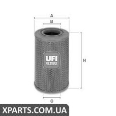 Повітряний фільтр UFI 2722800