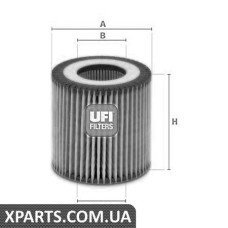 Фільтр масляний UFI 2502900