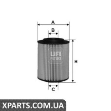 Фільтр масляний UFI 2507500