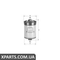 Паливний фільтр UFI 3150200