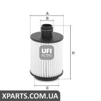Фільтр масляний UFI 2509300