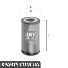 Фільтр масляний UFI 2515900